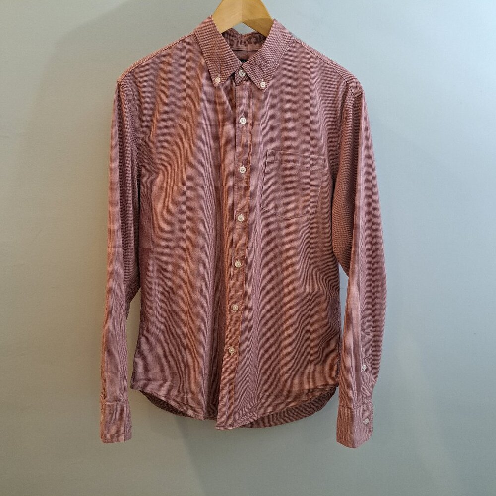 J. Crew Men's Medium Mercantile Flex Long Sleeve Button Down Shirt Style #J5291